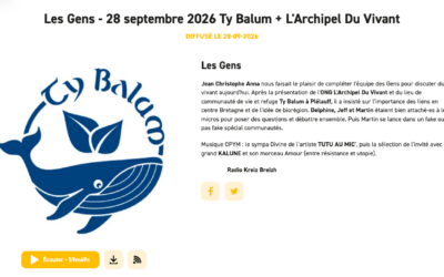 Ty Balum à l&rsquo;honneur de Radio Kreiz Breizh !